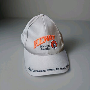 Henry Made In America Cap Load On Sunday Shoot All Week Long Adjustable Hat New